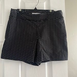 Black & White Polka Dot Slimming Shorts